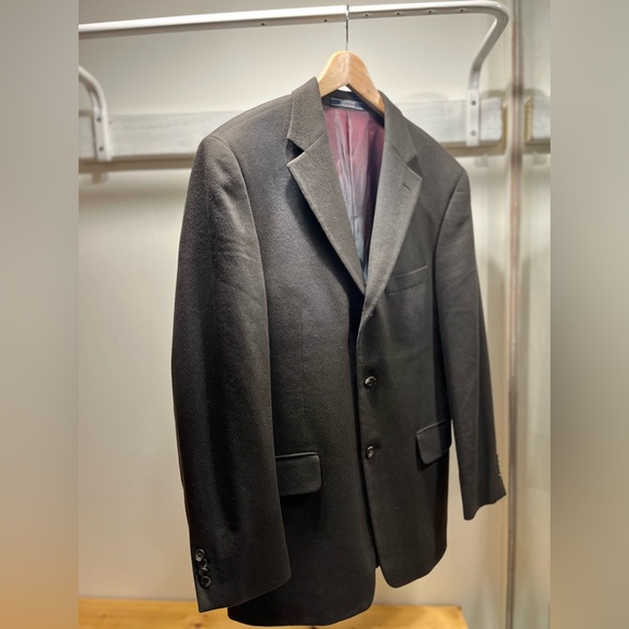 ARNOLD BRANT, 💯 pure cashmere 3 button blazer, Forrest green, 40REG - Picture 10 of 16